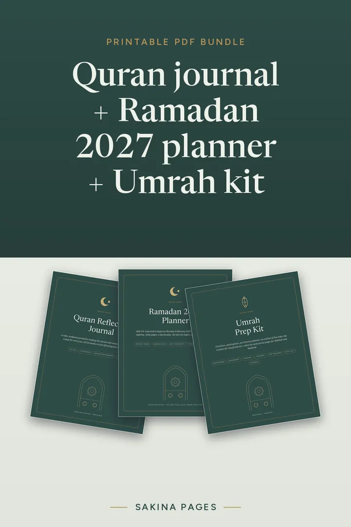 Ramadan, Quran and Umrah Bundle overview