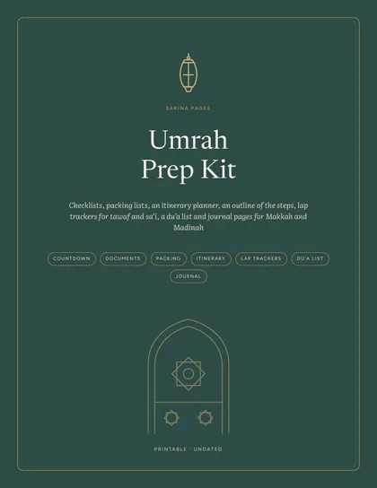 Cover of the Umrah Prep Kit